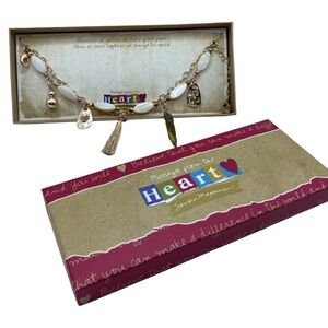 Messages from the Heart by Sandra Magsamen Charm Bracelet